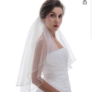 Wedding veil 2 tier